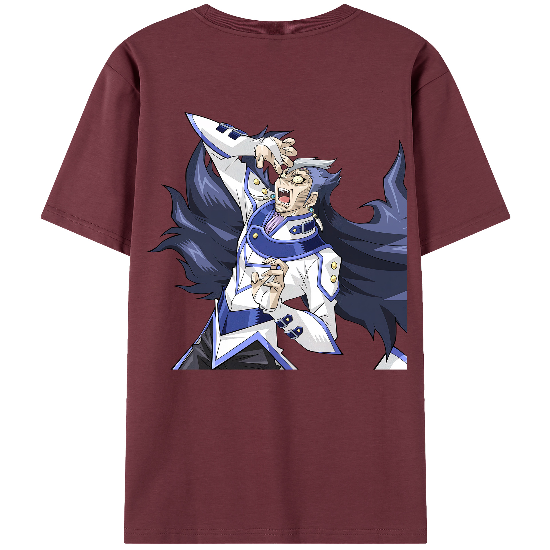 （画像用） 遊☆戯☆王 Yu-Gi-Oh! 綿100％半袖Tシャツ（背面プリント）